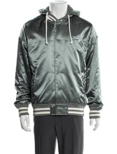 Pre-owned Kith Bomber Jacket In Green