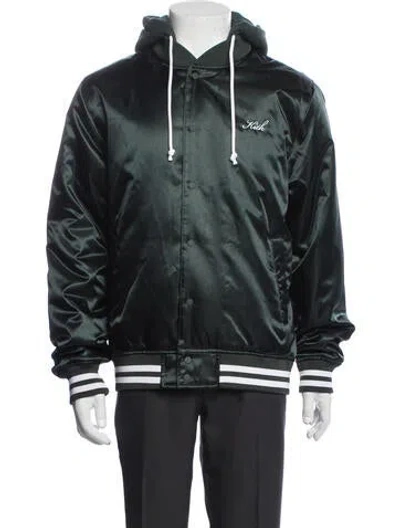 Pre-owned Kith Bomber Jacket In Green