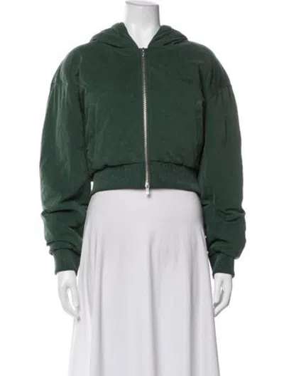 Pre-owned Kith Bomber Jacket In Green