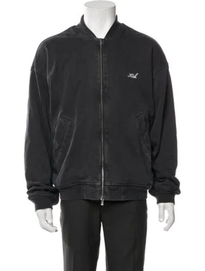 Pre-owned Kith Bomber Jacket In Grey
