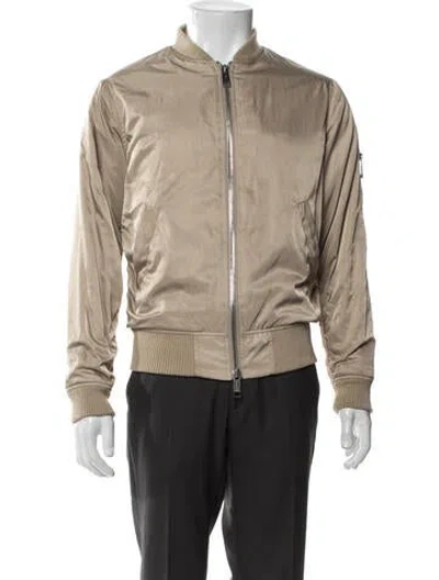 Pre-owned Kith Bomber Jacket In Neutral