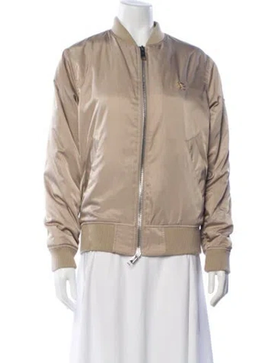 Pre-owned Kith Bomber Jacket In Neutral