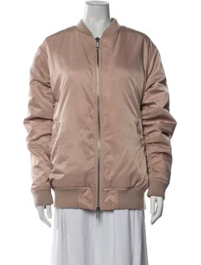 Pre-owned Kith Bomber Jacket In Neutrals