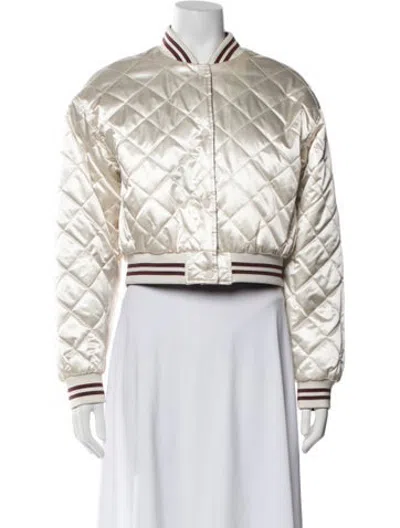 Pre-owned Kith Bomber Jacket In Neutrals