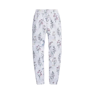 Pre-owned Kith Botanical Floral Williams I Sweatpant 'light Heather' In Grey