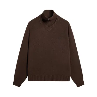 Pre-owned Kith Boucle Cassian Sweater 'clever' | Brown | Men's Size Xl