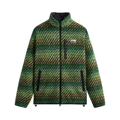 Pre-owned Kith Boucle Claremont Full Zip 'apex' | Multi-color | Men's Size S