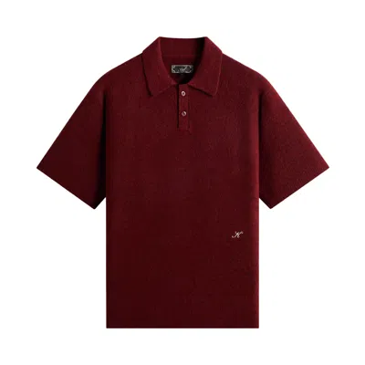 Pre-owned Kith Boucle Tobey Polo 'haut' | Red | Men's Size M