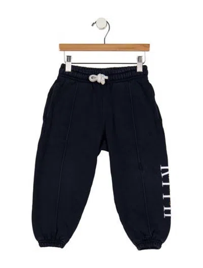 Pre-owned Kith Babies' Boys' Embroidered Sweatpants In Blue