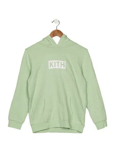 Pre-owned Kith Kids' Boys' Long Sleeve Top In Green