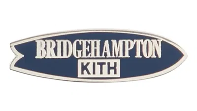 Pre-owned Kith Bridgehampton Surfboard Pin In Nocturnal In Black