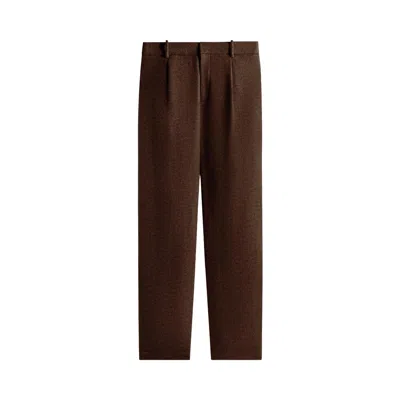 Pre-owned Kith Brushed Jersey Bentley Trouser 'confection' | Brown | Men's Size 54