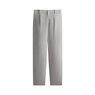 Pre-owned Kith Brushed Jersey Bentley Trouser 'medium Heather Grey' | Men's Size 46 In Gray