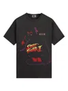 Kith Capcom Ryu Needle Point Crew-neck T-shirt In Black