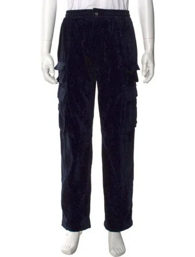 Pre-owned Kith Cargo Pants In Blue