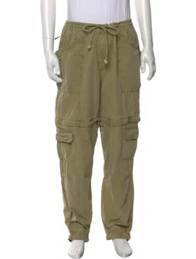 Pre-owned Kith Cargo Pants In Green