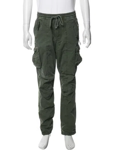 Pre-owned Kith Cargo Pants In Green