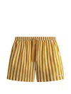 Kith Cedar Striped Shorts In Multi