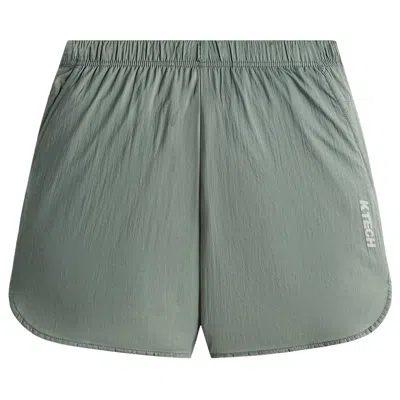 Pre-owned Kith Ceres 3" Short 'court' | Green | Men's Size Xs