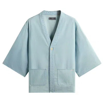 Pre-owned Kith Chambray Nanthan Shirt 'light Indigo' | Blue | Men's Size M