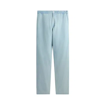 Pre-owned Kith Chambray Ollie Pant 'light Indigo' | Blue | Men's Size Xl