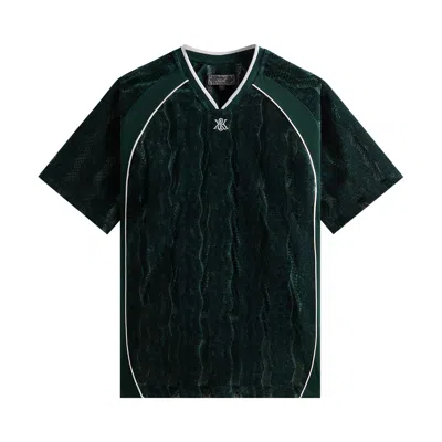 Pre-owned Kith Chase Jersey 'chronicle' | Green | Men's Size Xxl