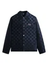 Kith Checkered Jacket In Blue