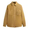 Kith Chenille Apollo Shirt 'sharp' In Brown