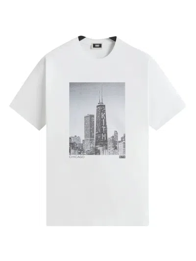 Kith Chicago Hq T-shirt In White