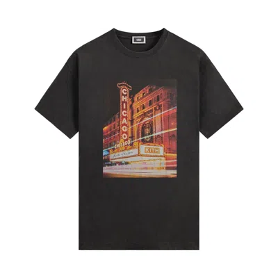 Pre-owned Kith Chicago Lights Vintage Tee 'black' | Men's Size L