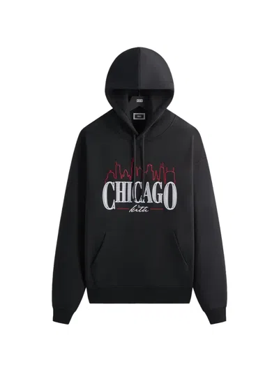 Kith Chicago Nelson Graphic Hoodie In Black
