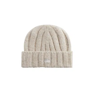 Pre-owned Kith Chunky Knit Mia Beanie 'sediment' | Tan | Men's Size Onesize In Brown