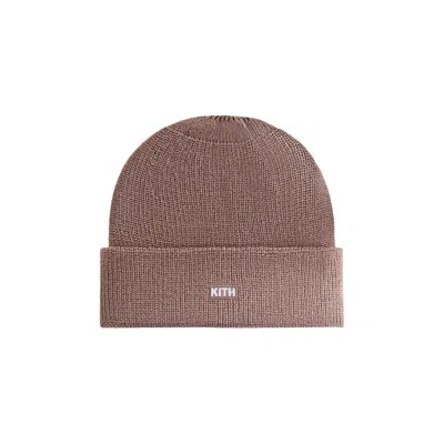 Pre-owned Kith Classic Beanie 'mantle' | Pink | Kid's Size Onesize