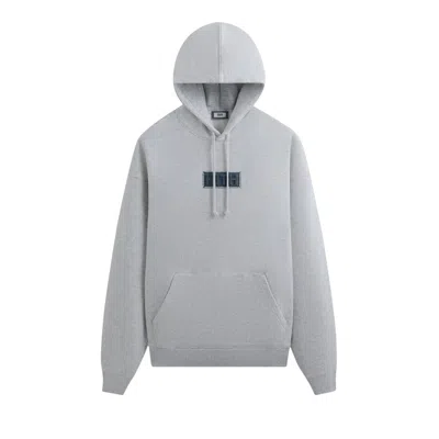 Pre-owned Kith Classic Logo Williams Iii Hoodie 'elevation' | Grey | Men's Size Xl
