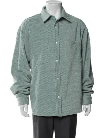 Pre-owned Kith Coat In Green