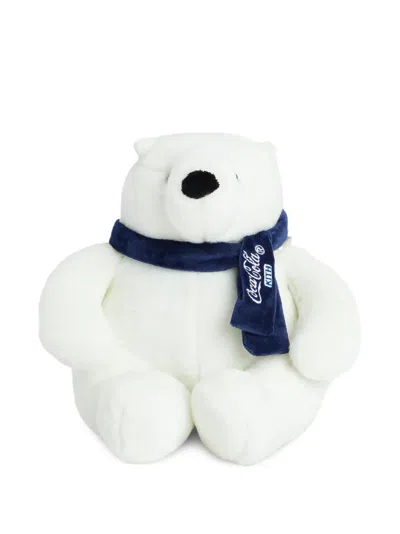 Kith Coca-cola Mas Plush Toy In White