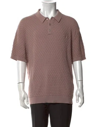 Pre-owned Kith Collar Short Sleeve Polo Shirt In Neutrals