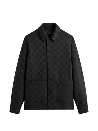Kith Collared Shirt Jacket In Black