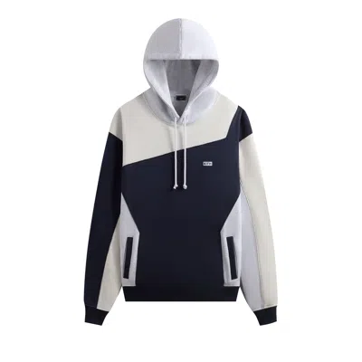 Pre-owned Kith Color-blocked Madison Hoodie 'nocturnal' | Blue | Men's Size L