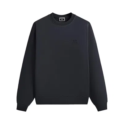 Pre-owned Kith Compact Knit Nelson Crewneck 'captain' | Black | Men's Size M