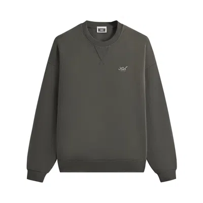 Pre-owned Kith Compact Knit Nelson Crewneck 'machine' | Black | Men's Size Xxl