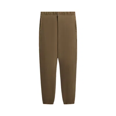 Pre-owned Kith Compact Knit Nelson Sweatpant 'astro' | Tan | Men's Size M In Brown