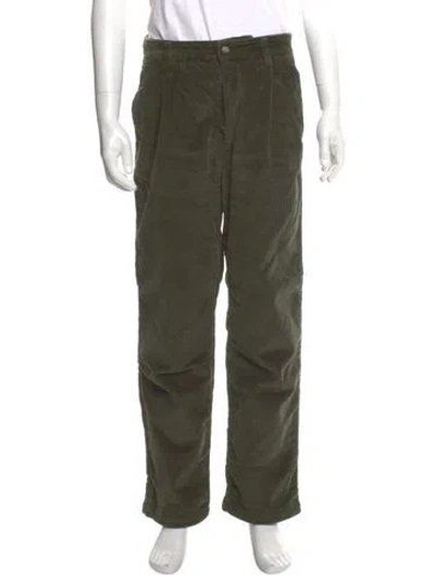 Pre-owned Kith Corduroy Pants In Green