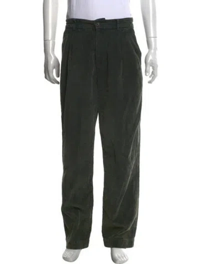 Pre-owned Kith Corduroy Pants In Green