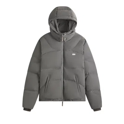 Pre-owned Kith Corey Puffer - 'reflective' 'reflective' | Grey | Men's Size L In Gray