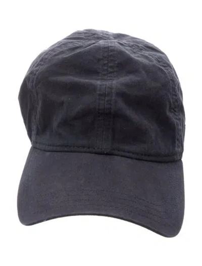 Pre-owned Kith Cotton Baseball Hat In Black