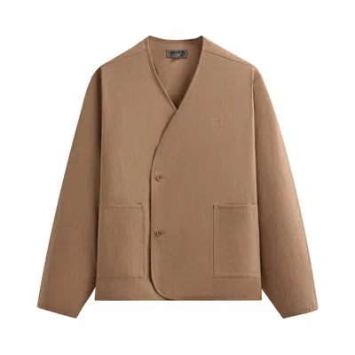 Pre-owned Kith Cotton Linen Reid Gi 'series' | Tan | Men's Size S In Brown