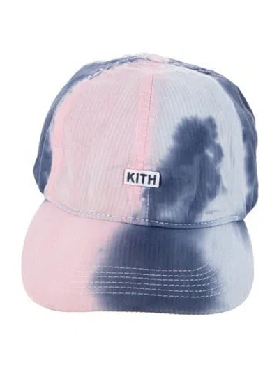 Pre-owned Kith Cotton Patched Baseball Hat In Multicolor