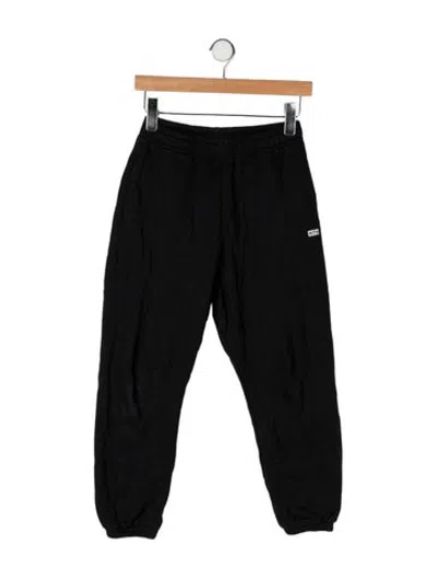 Pre-owned Kith Kids' Cotton Sweatpants In Black