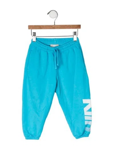 Pre-owned Kith Babies' Cotton Sweatpants In Blue